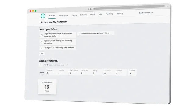 ERP Dashboard Detail